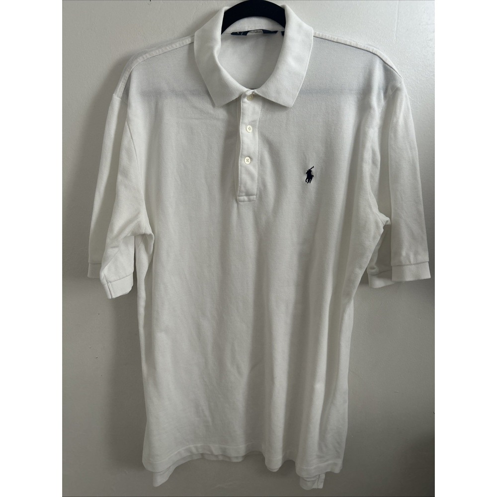 Ralph Lauren Polo Men's M Golf Polo Performance Stretch Wicking‎ Pony